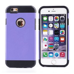 iPhone 5S 5 Slim Fit Armor Hybrid Case (Purple)